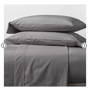 500 TC Supima Sateen Sheet Set - Casaluna -Gray